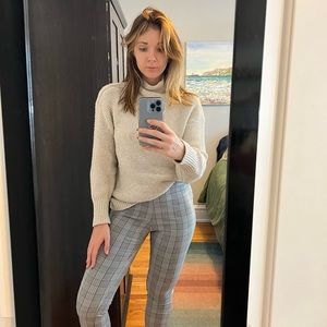 Chunky cream colored sweater